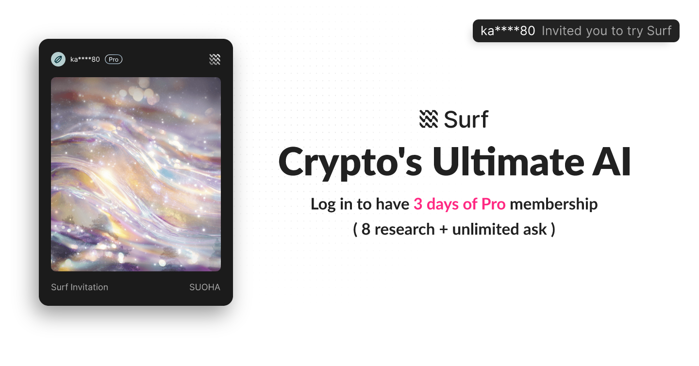 Surf — Crypto, equities, and beyond.